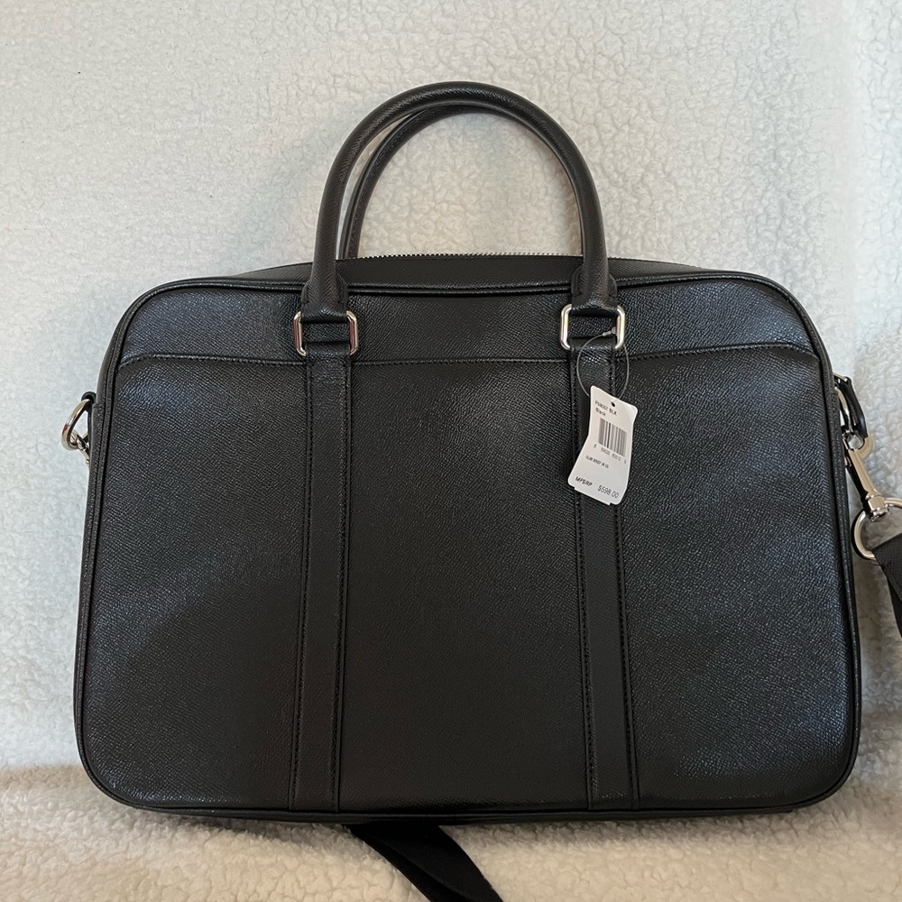 Coach Metropolitan Saffiano Leather Briefcase - Picture 4 of 10